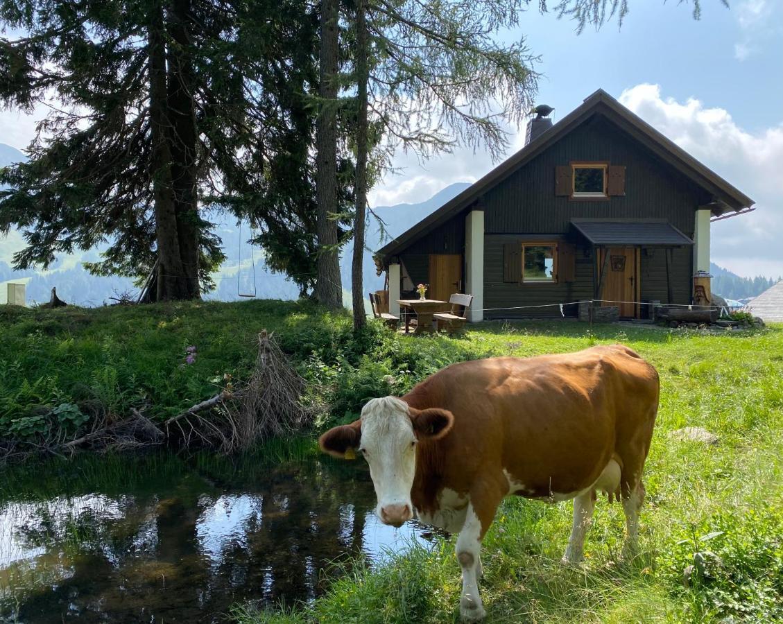 Gemuetliche Huette In Den Bergen Villa Sonnenalpe Nassfeld Ngoại thất bức ảnh