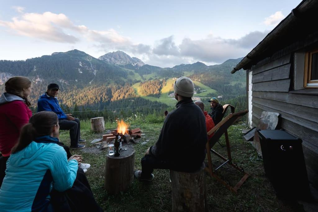 Gemuetliche Huette In Den Bergen Villa Sonnenalpe Nassfeld Ngoại thất bức ảnh